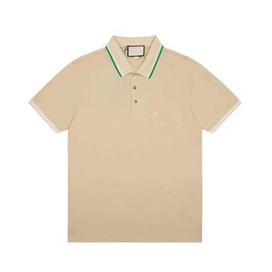Polos classiques en coton anglais à manches courtes, marque de styliste, Tennis d'été, t-shirt pour hommes, tailles M-XXXL