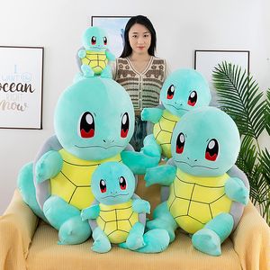 Poupée tortue bleue classique et populaire, jouet en peluche mignon, oreiller doux, cadeau de vacances pour enfants