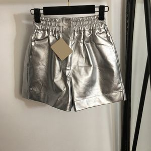 Klassieke PU-leren shorts Designer korte broek voor dames Outdoor Street Style shorts Luxe shorts voor meisjes