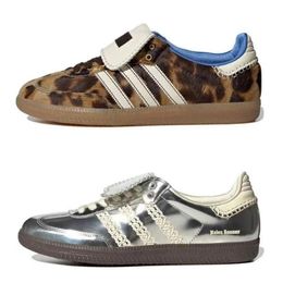 Klassiek echt haar luipaard Wales Bonner GC Co-branded collection heren en dames casual schoenen ontwerper sneakers wysiwyg school jeugd trendy schoenen groot formaat