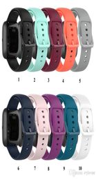 Bracelet de remplacement classique Bracelet souple Bracelet de montre en Silicone pour Fitbit Versa 2 Lite blaze accessoires de montre intelligente 6363034