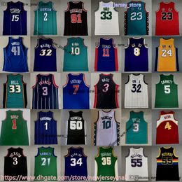 Basketball rétro classique 10 Mike Bibby Jersey 3 Shareef Abdur Rahim Ja Morant Dwyane Wade Tim Hardaway Alonzo Deuil Chris Reggie Paul Miller Bryant Maillots