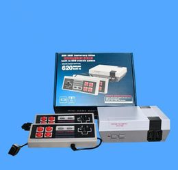 Classic Retro Game Console Plug and Play 8bit Sistema de entretenimiento de videojuegos de 8 bits Builtin 620 o 500 juegos con NES 4 Keys Control5925468