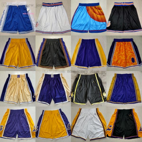 Short de basket-ball en maille rétro classique pour homme, respirant, pantalon de plage, d'entraînement, de gymnastique, de survêtement, court, violet, blanc, jaune