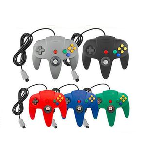 Manette de jeu filaire USB rétro classique pour contrôleur N64 Console de jeu manette de jeu analogique