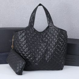 bolso de mano bolso de diseñador ICARE Bolso de cinturón de compras de gran capacidad Bolso de lujo de la marca Classic Ringer Bolso de diseñador Bolso de hombro Bolso de lujo para mujer Cuero