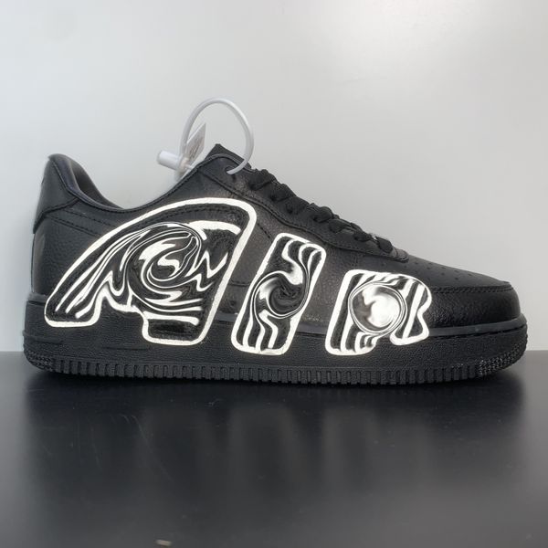 Chaussures de course classiques hommes femmes skateboard rétros triple blanc noir chaussures de sport en plein air noir et blanc chaussures de jogging originales taille 36-47