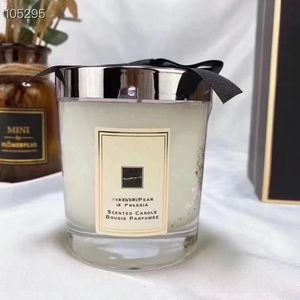 Vela perfumada clásica inglesa pera fragancia fragancias velas difusor decoración del hogar con regalos de caja de regalo