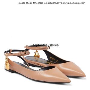 Yslshoes Prefecto Tomxford Sandals Zapatos de verano Poinking Women Naked Women Slingback Luxury Diseñadora de bodas de la fiesta de la fiesta de tacón bajo Bombas de punta puntiaguda35-42