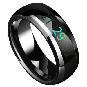 KLASSIEKE Smart Ring Intelligente temperatuursensorring Paarring Hot Selling Roestvrij staal Titanium Staal 4g Hoge kwaliteit