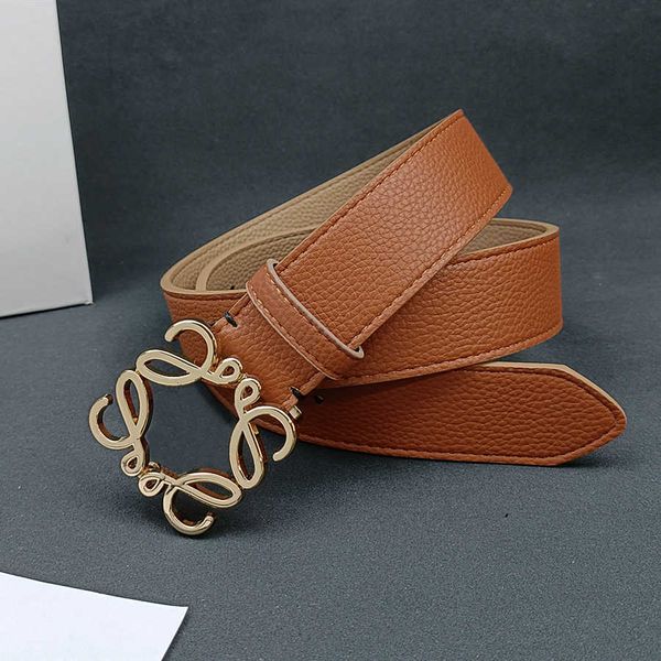 Classic Smoot Buckle Men en cuir Fashion Retro Mens Mens Casual Womens Jeans Formel Belts Luxury Designer Belt Largeur 4,0 cm en gros en gros