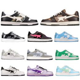 Chaussures de sport classiques pour hommes et femmes, skateboards polyvalents, chaussures de planche décontractées, blanc, vert, couleur camouflage, cuir, daim, jogging, chaussures de sport de plein air, taille 36-45