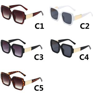 Lunettes de soleil carrées classiques surdimensionnées hommes femmes lunettes de soleil de créateur lunettes de vue UV400 lunettes