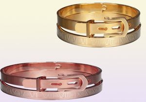 Bracelets de manche de luxe classiques en acier inoxydable Bracelets masculins en acier titane de type C ed Ed Roman numérique pour men71830082878755