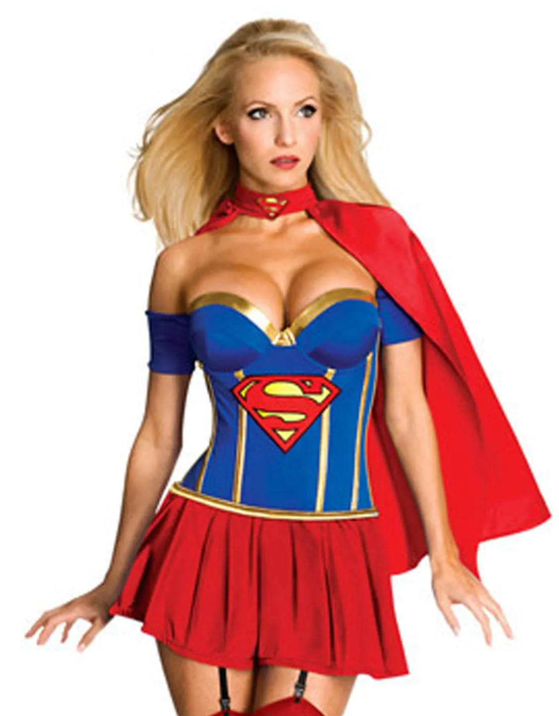 Classique Carton Rôle Costumes DHalloween Superwoman Sexy Supergirl Costume DC Cosplay Déguisement Costume De Carnaval W208994 Du 14,17 € DHgate