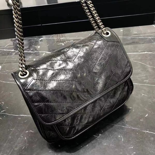 Style classique coloré mode femme sacs en cuir véritable femmes épaule dame sac à main femmes sac de messager 633151 633158 49267K