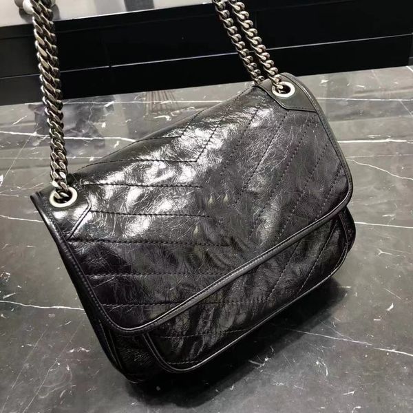 Style classique coloré mode femme sacs en cuir véritable femmes épaule dame sac à main femmes sac de messager 633151 633158 49242Q