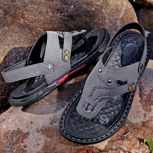 Sandalias planas de verano clásicas, chanclas de pescador, señora, caballero, transpirables y ligeras, para hombre y mujer