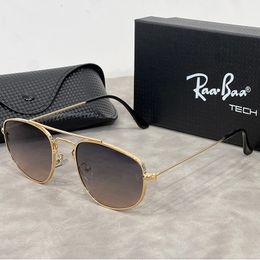 Lunettes de soleil classiques Brands rétro de cadre en métal pour hommes interdire les lunettes de soleil Bands de luxe designers de créateurs de lunettes Rays Sun Glasse
