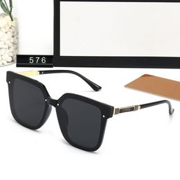 Klassieke zonnebril polaroid lens Designer brief dames Heren Goggle senior brillen voor dames brillen frame Vintage Metal Sun Gl291b