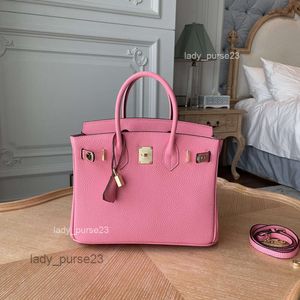 Klassieke Tote Lady Top Bag-kwaliteit Designer Bags Girl's Heart Pink Lychee Lederen Top Layer Cow Handtas Mini Cross-Body Small Trend