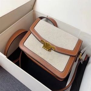 Klassieke Triumph Designer Bag Dames Crossbody Bag Vintage Handtas Onderarm Lederen Schouder Luxe Tiener Damesontwerpster Bag