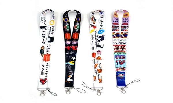 Serie de televisión clásica Amigos Lanyard para Keys Store de teléfono móvil ID de ID de ID