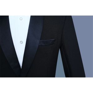Les hommes classiques en deux pièces combinaissent le blazer blanc et le pantalon de base de veste de costume de slim slim de mariage costume d'événement