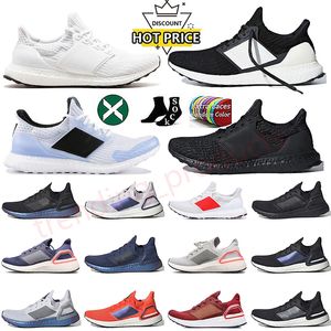 Classic Ultraboosts 19 Zapatillas para correr Ultra 4.0 Treiple Negro Blanco ADN Gris Ash Peach Core Dash Diseñador UltrabostS Tenis Dhgate Plate-forme Zapatillas de deporte 45