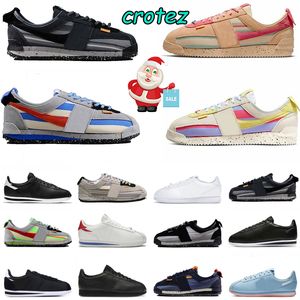 Classic Union X Cortez Designer Casual schoenen Outdoor Low Men Women Trainers Lemon Frost Light Gray Offs Noir Sesam Sneakers schoenen