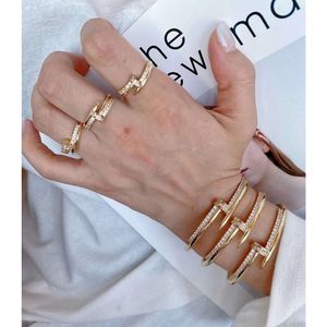 Bracelets classiques en cuivre unisexe, ensemble de bijoux, bagues, argent, plaqué or