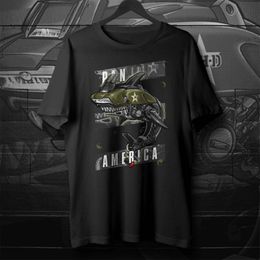 Classique USA Moto Pan America Shark Inspiration T-shirt 100% coton O-cou manches courtes Casual Mens T-shirt Taille S-3XL 240220