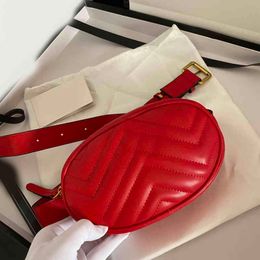 Sacs de taille classiques femmes MAR chaîne ceinture sacs Mini épaule concepteur sac à bandoulière dame poitrine sacs 220714
