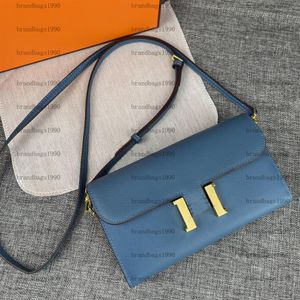 Portefeuille classique Espom Cowskin Designer Purse Femme Portefeuilles avec sangle Embrayage Sac à main Argent Or Boucle Porte-cartes Mode Genuin311f