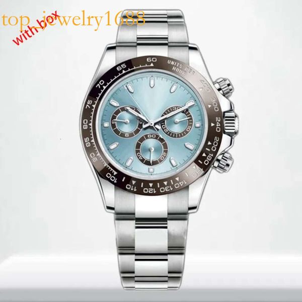 Montres classiques pour hommes Moonwatch Designer Watches Leisure Moonswatch Swiss Quartz Chronograph Mens Watch Tube Wristwatch Dhgate Gift