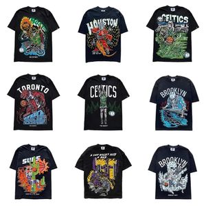 Classic Wl Mens Tshirt Cotton Streetwear Anime Casual Oversize Basketball Games Star Imprimé à manches courtes Tops Tees 240426