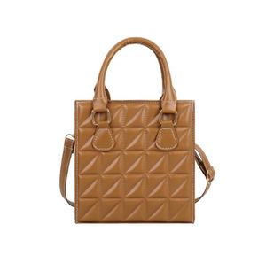 Borse da donna classiche HBP Borsa a tracolla con catena romboidale triangolare Borse Hobo Borsa a tracolla quadrata nera con croce obliqua Lady Tote Crossbody