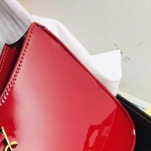 Sac à main classique pour femmes, sac à bandoulière en cuir miroir de marque de styliste