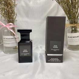 Classic Women Men Perfume Oud Wood Anti-Transpirant Deodorant Spray EDP 50ML Natural Unisex Cologne Long Lasting Scent Fragrance For Gift 1.7 FL.OZ EAU DE PARFUM