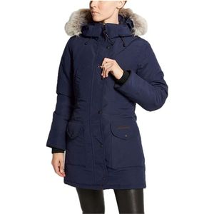 Femmes classiques Trillium rossclair canada manteau de haute qualité à capuche de haute qualité Fashion de fourrure de loup à capuche