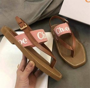 Klassieke Dames Casual Sandalen Hoge Kwaliteit Lederen Strand Slippers Dames Designer Schoenen Vrouwelijke Flip Flops Sandal Merk Slipper C90898