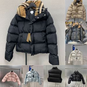 Klassieke dames down jas Warm veer korte thermische katoenen parka's jasontwerper merk jas winter uit het kader van de rede kleding