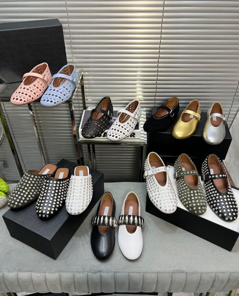 Chaussures plates classiques pour femmes, mocassins de styliste de haute qualité, imprimés d'automne en diamant, chaussures à plateforme en paille faites à la main, en cuir de vache, tailles 35 à 41