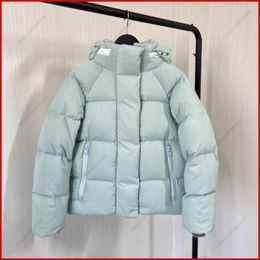 Classique Womens Designer White badge Down Jacket Automne Et Hiver Puffer Coat Survêtement Causal Warm Thickened Parkas designers womans manteaux taille XS-XL