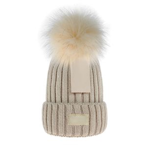 Chapeau tricoté en laine classique pour femmes, bonnet de styliste, australien, australien, cachemire, hiver, chapeau chaud de haute qualité pour hommes