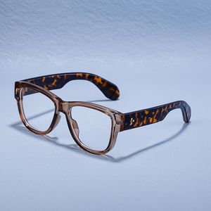 Montures de lunettes classiques à grands yeux, monture de lunettes de soleil à rivets en flèche pour hommes et femmes