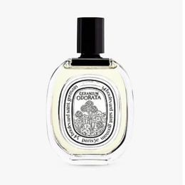 Klassieke Nieuwste Designer Mannen eau rose parfum Geranium Odorata 100ML Parfum voor VROUWEN PARFUM Eau De Parfum Langdurige Geur Langdurige Geur