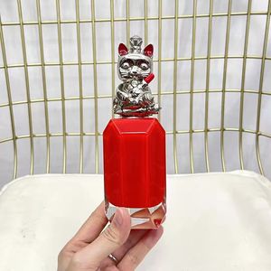 Klassieke Nieuwste Designer Damesparfum LOUBIDOO Anti-transpirant lucky cat Deodorant 90ML Spray EDP Natuurlijke vrouwelijke geur 3.0 FL.OZ Body Mist Langdurig