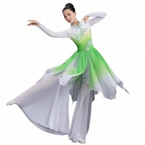 Klassieke Natal Yangko Dans Kostuum vrouwen Chinese Elegante Volksdans Kostuum Fan Dance Hanfu Kleding Oosterse Dr B9o1 #