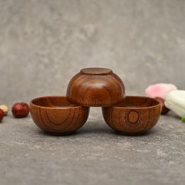 Klassiek vintage Natuurlijke zure Jujube Wood Small Tea Cup Restaurant Huishoudelijk Water Cup Wine Cup Big Belly Cup Tea Set